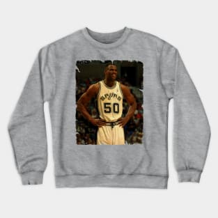 David Robinson - Vintage Design Of Basketball Crewneck Sweatshirt